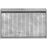  Ormar za cipele na zidu ZWOLLE 71 x 17 x 43 cm Betonska siva | shoptok.hr