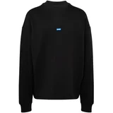 Hugo Blue Sweater majica 'Nedro' azur / crna / bijela