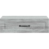 Stolna montirana na zid Siva sonoma 59 x 34,5 x 17 cm | shoptok.hr
