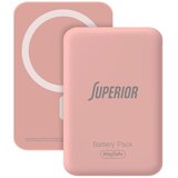  Power bank magsafe superior 15w 10000 mah roze ( BAT2682 ) Cene