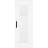  Visoka komoda bijeli 34,5x34x180 cm od konstruiranog drva | Eponuda.com