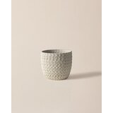 Madame coco Saksija za cveće Dolly, 20cm, Bela Cene