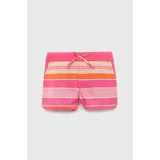 Columbia Otroške kratke hlače Sandy Shores Boardshort roza barva
