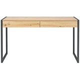 MID.YOU PISALNA MIZA kovina, leseni material črna, hrast artisan | Shoptok.si