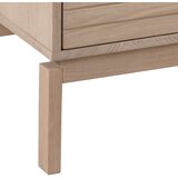Actona Niska komoda u dekoru hrasta u prirodnoj boji 180x80 cm Linley – | shoptok.hr