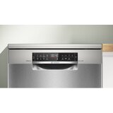 Bosch SMS6ZCI16E, Serie 6, stojni stroj, pomivalni 60 cm, nerjavno jeklo, Home Connect, Zeolit | Shoptok.si