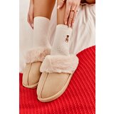 Boto Women's Slippers with Faux Fur Light Beige Pinky | Shoptok.si