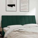  Jastuk za uzglavlje Hanko tamnozeleni 160 cm baršunasti | shoptok.hr