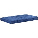  Paletni podni jastuk pamučni 120 x 80 x 10 cm svjetloplavi Cijene