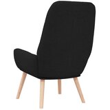  Opuštajuća fotelja crna tkanina | Shoptok.si