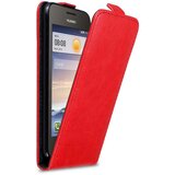Cadorabo Ohišje, združljivo z Huawei Y3 / Y3C / Y330 / Y331 / Y360 v rdeče jabolko - Zaščitni ovitek v obliki flipa z magnetnim zapiranjem, (20559350) | Shoptok.si