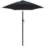  Suncobran crni 200 x 224 cm aluminijski | Eponuda.com