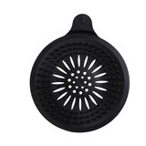 INF 2-delni silikonski lovilnik las za odtok, pokrov za odtok tuša za kopalno kad Black, (21872490) | Shoptok.si