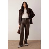 TRENDYOLMILLA ženske pantalone Twoaw25Pl00068, braon-braon | Eponuda.com