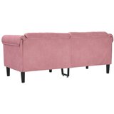  Kavč dvosed roza žamet | Shoptok.si