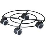 Wagner System Podložak za biljke s kotačićima Draht (Ø x V: 300 x 63 mm, Metal, Maksimalna nosivost: 60 kg) | shoptok.hr