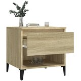  Bočni ormarić boja hrasta 50x46x50 cm od konstruiranog drva | shoptok.hr