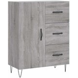  Komoda boja hrasta sonome 69,5 x 34 x 90 cm konstruirano drvo | shoptok.hr