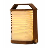 Gingko LED namizna svetilka v beli in temni naravni barvi (višina 4 cm) Origami – Cene