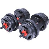 Pure 2 Improve Hybrid nastavljiv set utega 2 v 1 – bučice in palica, 20 kg | Shoptok.si