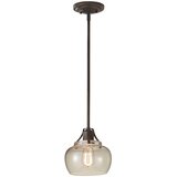Elstead Lighting Elstead Urban Renewal 1 mini viseča svetilka za stropno svetilko, rjava, železo, E27, (22098020) | Shoptok.si