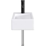  Umivaonik za kupaonicu Mat Crna 45,5 x 25,5 x 13 cm Metal | shoptok.hr