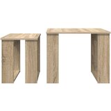  Set stolića za kavu 2 pcs Sonoma hrast Konstruirano drvo | shoptok.hr