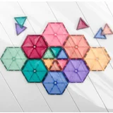 magnetni konstruktor pastel geometry 40 delova
