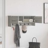  Vješalica za kapute na zidu Zidne Siva Sonoma 80 x 20 x 30 cm | shoptok.hr