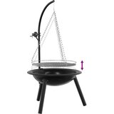  Ogmjelo s prilagodljivom rešetkom za roštilj ⌀55,5 x 107,5 cm | shoptok.hr