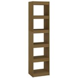 Furnova Knjižna omara za razdelitev prostora medeno rjava 40x30x167,5cm, (21951188) | Shoptok.si