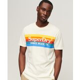 Superdry VINTAGE VENUE TEE, muška majica, bela M1011468A Cene