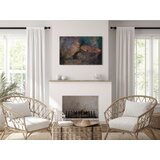  Slika - Copper Leaves (1 Part) Wide 90x60 | shoptok.hr