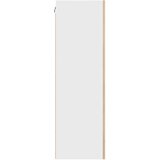 vidaXL Viseča omarica Riga Sonoma hrast in bela 50 x 31 x 100 cm | Shoptok.si