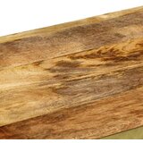  Klubska mizica iz trdnega mangovega lesa 90x50x40 cm | Shoptok.si