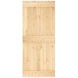  Vrata NARVIK Naravna 90 x 210 cm Masiven borov les, (5000215414) | Shoptok.si