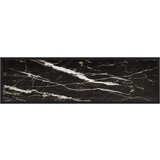  Konzolni stol crni 120 x 35 x 75 cm od kaljenog stakla - Crno-bijelo 120 x 35 x 75 cm 1 Bez nogu | shoptok.hr
