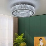 Toolight Kristalna svjetiljka APP1742-C 40 cm CHROME | shoptok.hr