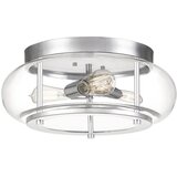 Elstead Lighting Elstead Quoizel Trilogy Cilindrična stropna svetilka, polirani krom, IP44, (22098341) | Shoptok.si
