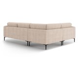 Micadoni Svjetlo smeđa kutna garnitura (s lijevim kutom/u obliku slova L) Bemy – | shoptok.hr