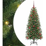 vidaXL Umestno božično drevo med 150 LED Zelena 120 cm PE in PVC, (5000067476) | Shoptok.si
