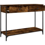  Konzolni stol boja hrasta 100 x 34 5 x 75 cm konstruirano drvo | shoptok.hr