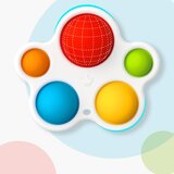 Woopie baby senzorna igračka antistres grickalica pop it montessori | shoptok.hr