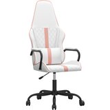 The Living Store Gaming stol belo in roza umetno usnje - Gaming Stol, (21625077) | Shoptok.si