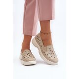 EVENTO PE1 Beige Women's Cut-out Shoes Emilei | Shoptok.si