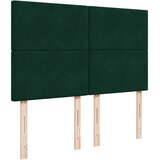  Krevet s oprugama i madracem tamnozeleni 160x200 cm baršunasti | shoptok.hr