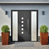  Vrtne sadilice 2 kom 45x45x75 cm Pohabani čelik | Eponuda.com