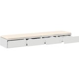  Ladice za krevet Bijelo 150 x 36,5 x 16,5 cm Konstruirano drvo | Eponuda.com