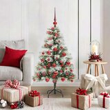  Umjetno božićno drvce S LED lampica Zelena i bijela 120 cm | Eponuda.com