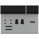  Set ormara za alate 5 kom. Crna Čelik s prahom premazan | shoptok.hr